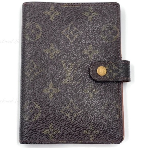 Authentic LOUIS VUITTON Monogram Canvas Small Ring Agenda PM - Picture 1 of 13